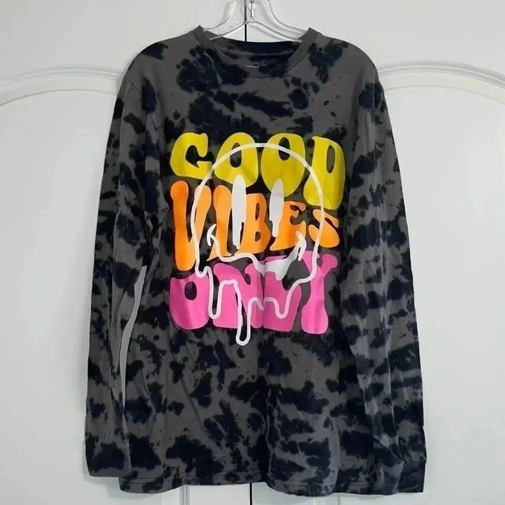 Eighty Eight Brand Good Vibes Only Longsleeve Graphic Tee​​